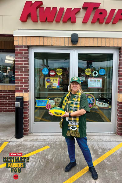 Congratulations to our third semi-finalist of the Ultimate Packers Fan Sweepstakes presented by Coca-Cola Zero Sugar, Roxie G. from Chippewa Falls, WI!