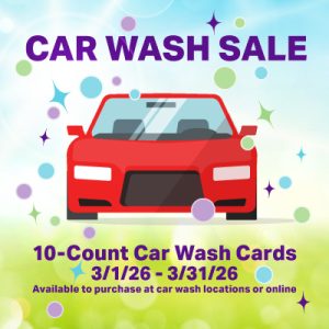 Car Wash Gift Cards