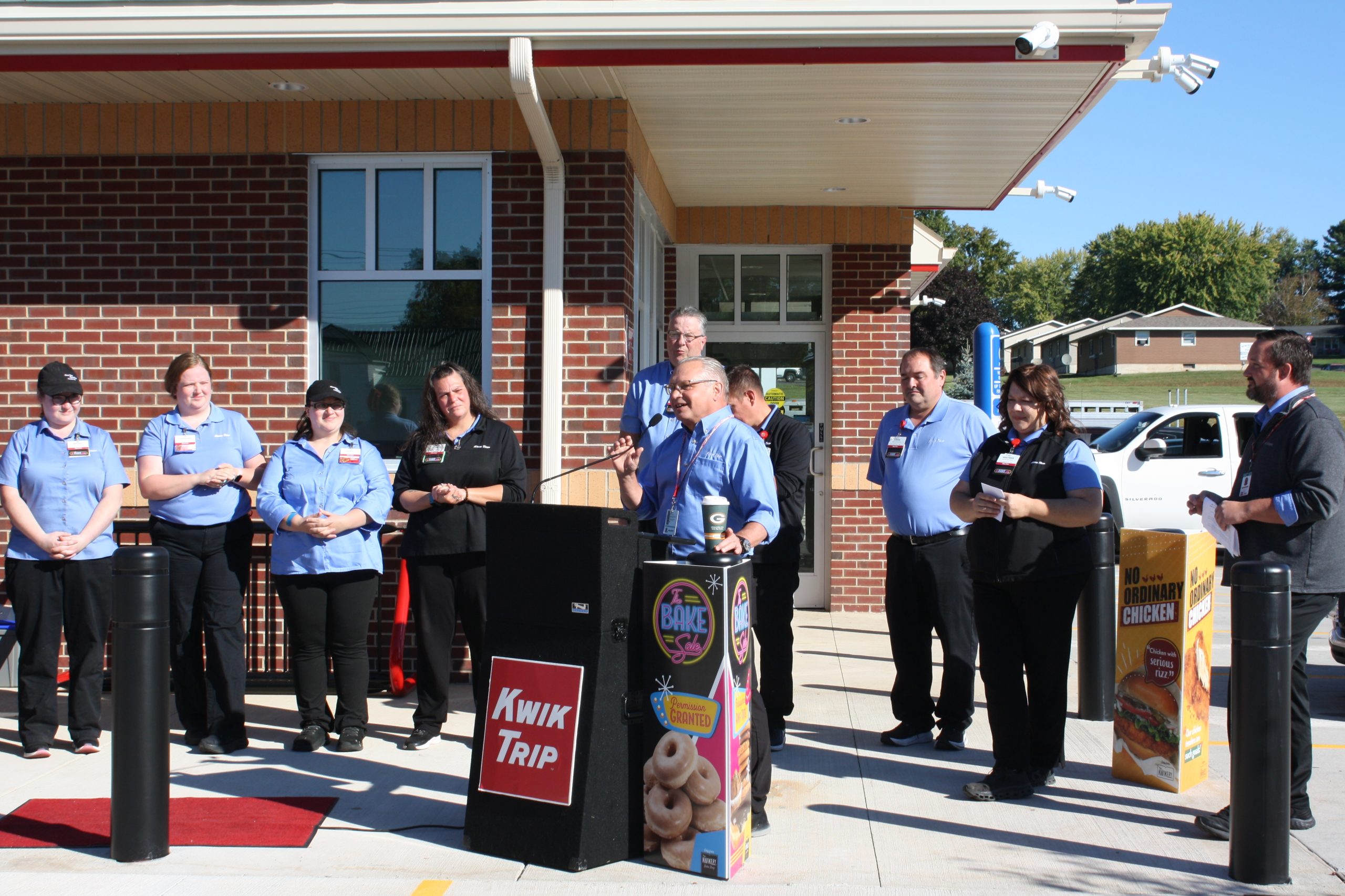 Store 1298 in Mondovi, Wisconsin grand opening