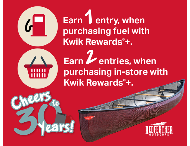 kwik rewards canoe