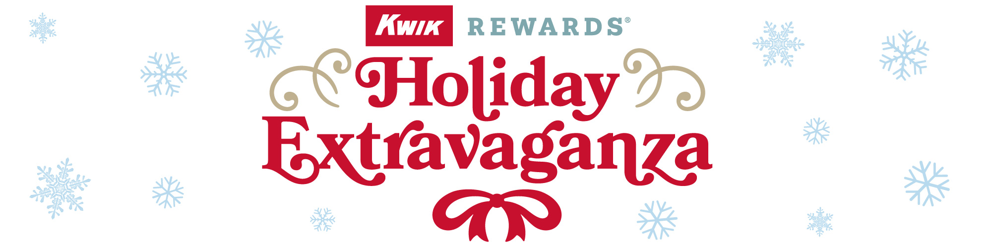 holiday extravaganza banner