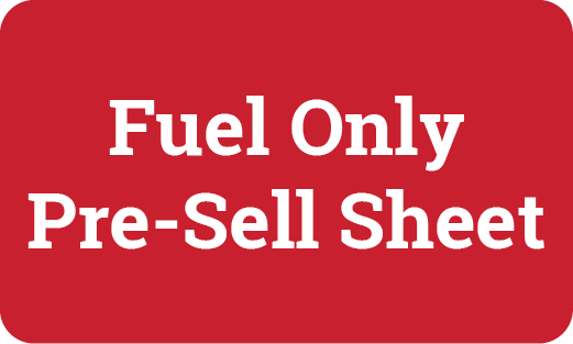 fuel only pre-sell sheet button