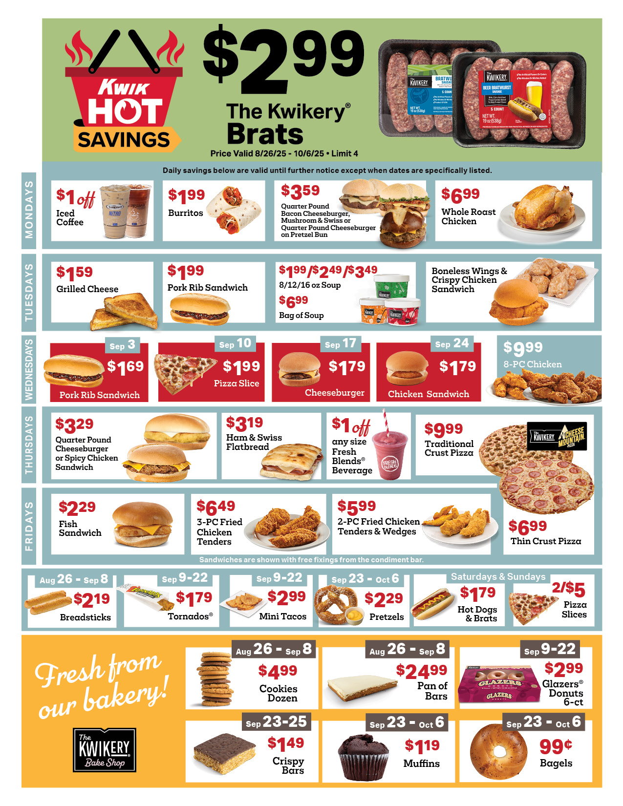 in-store flyer