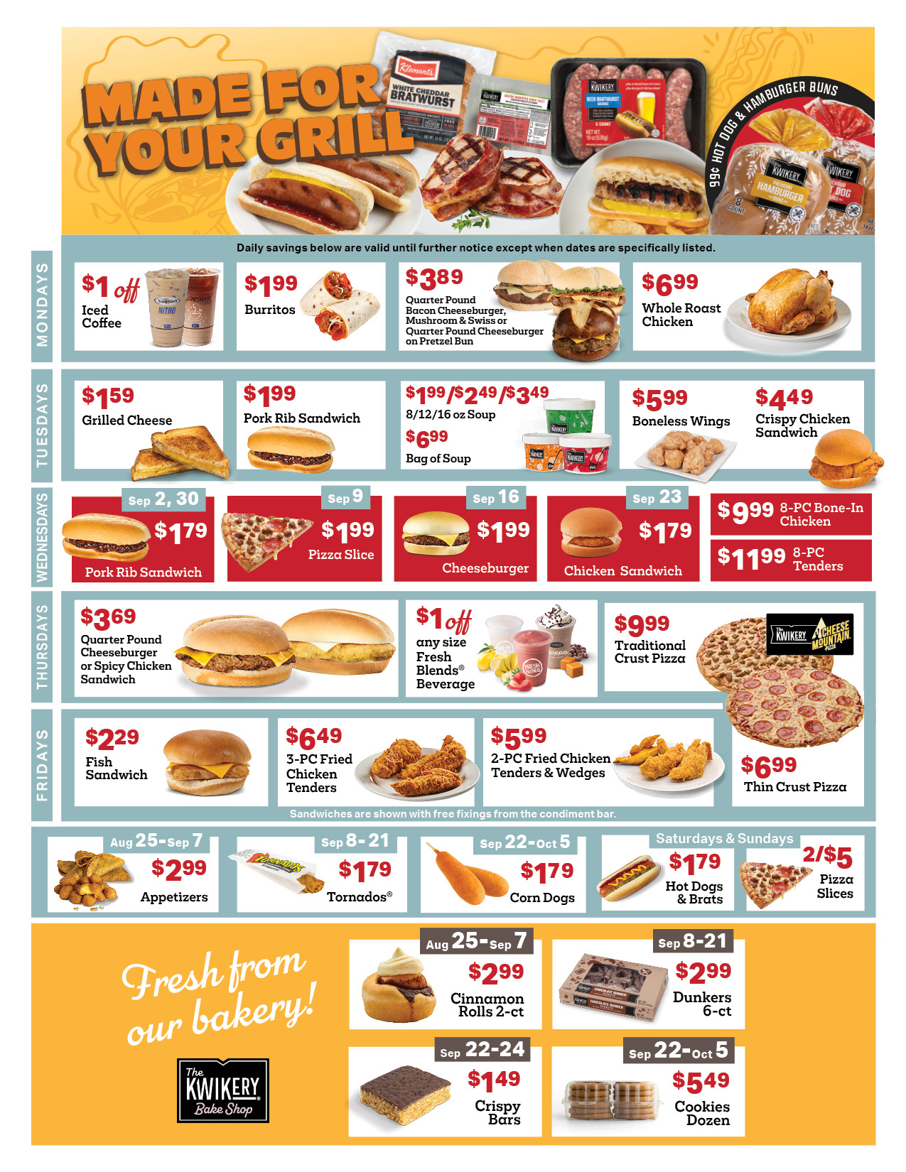 in-store flyer