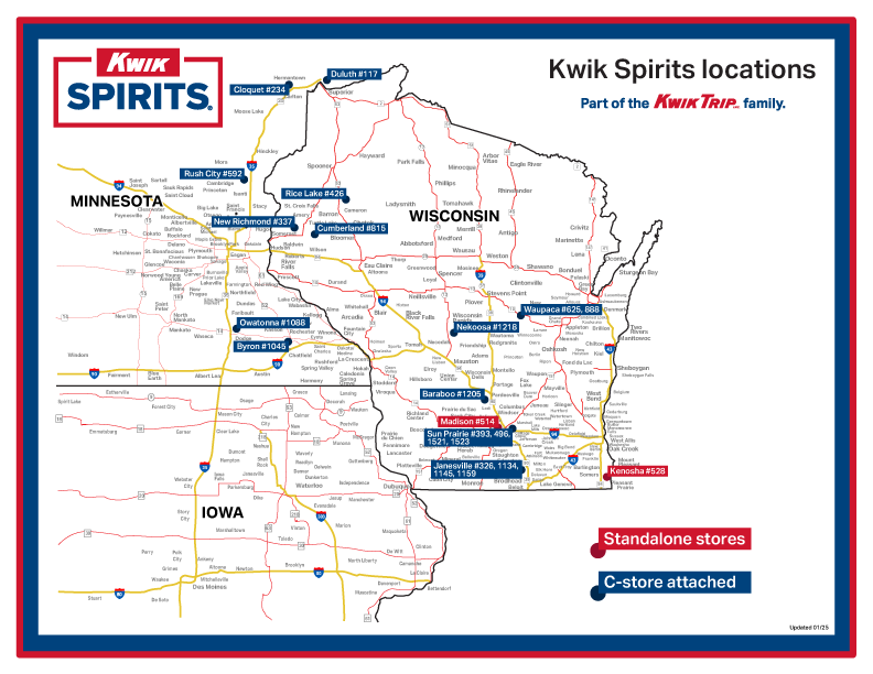 kwik spirits map